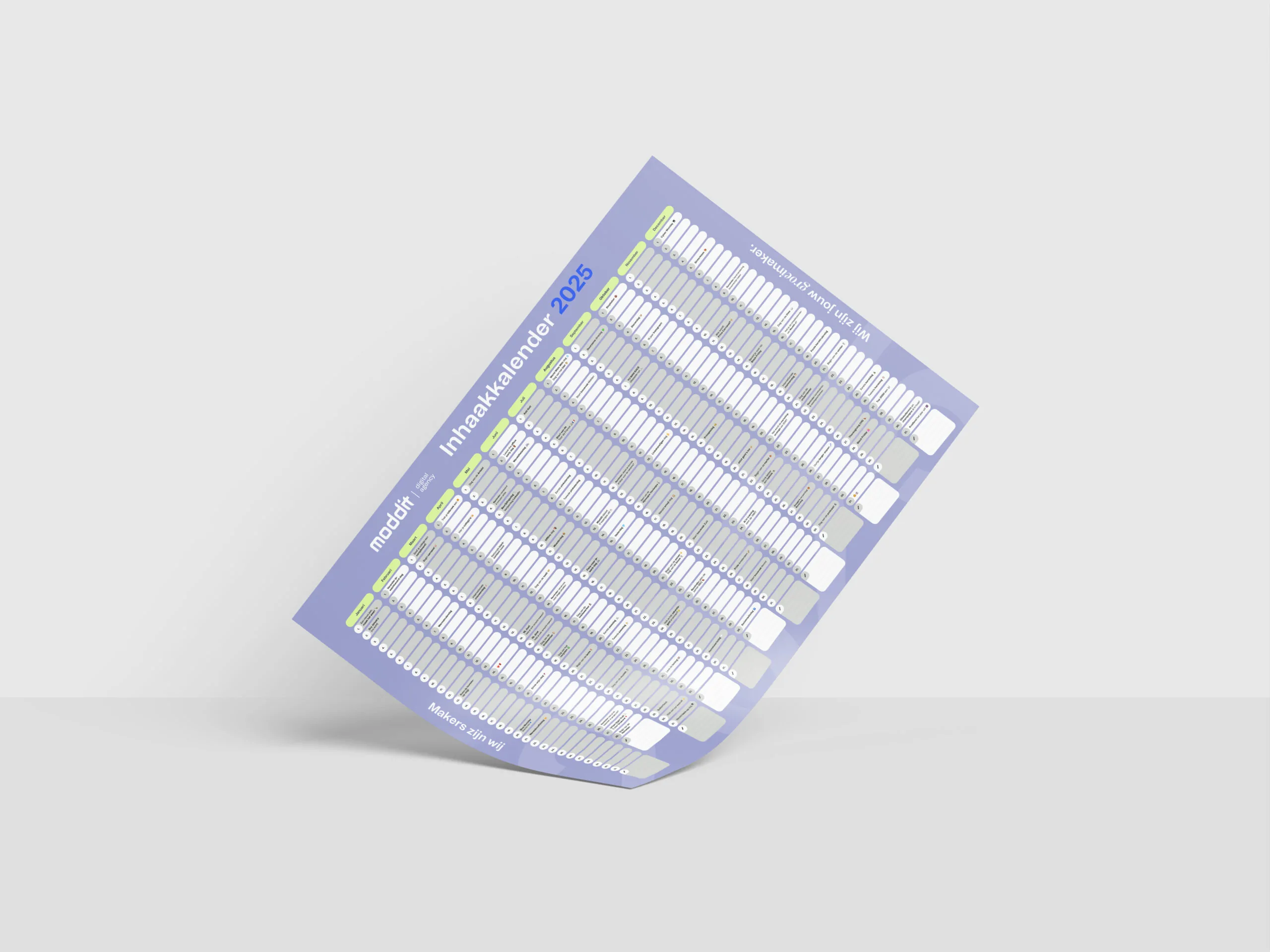De Moddit inhaakkalender 2025